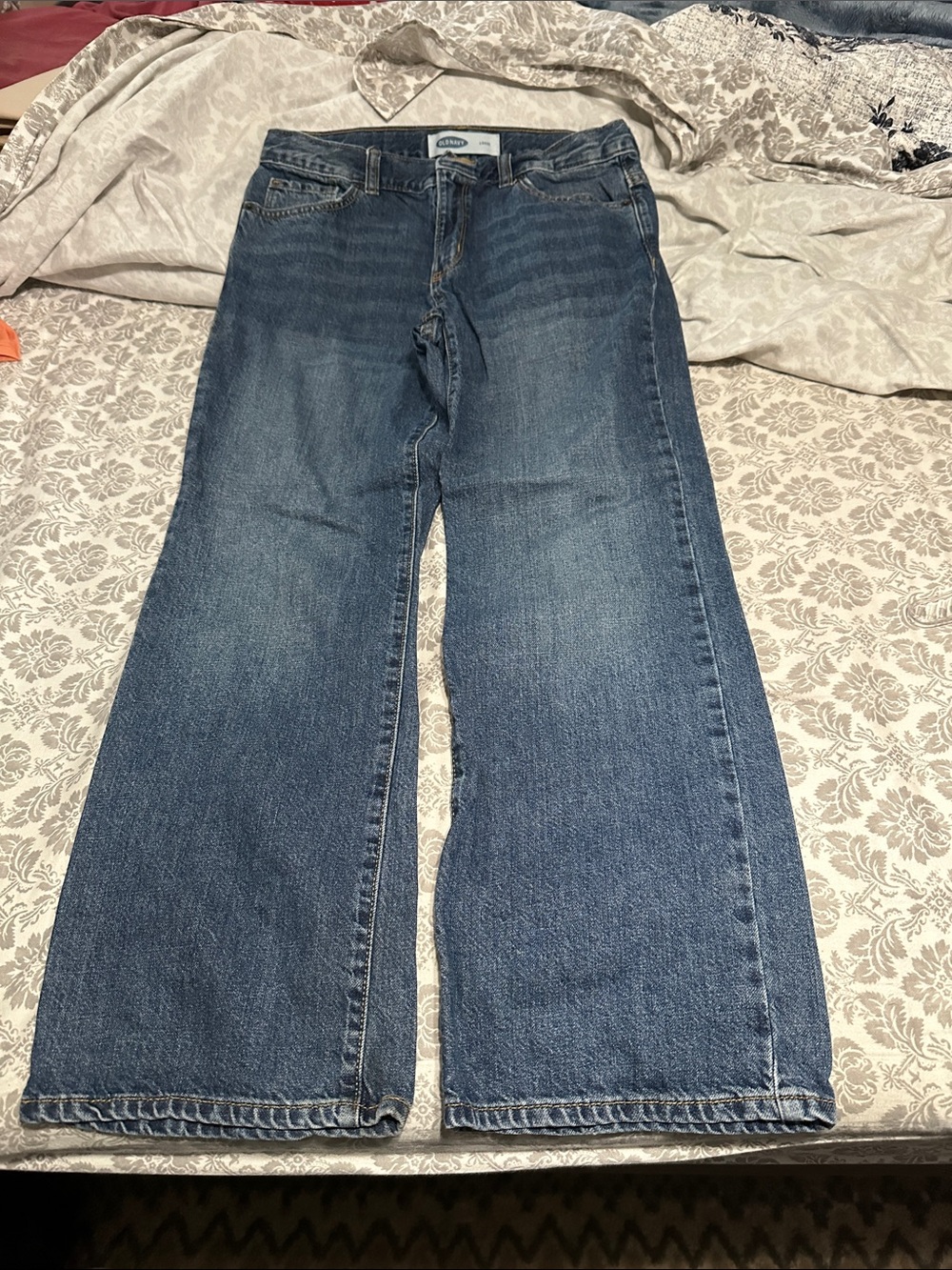 Old Navy Men's Bootcut Jeans in Faded Blue